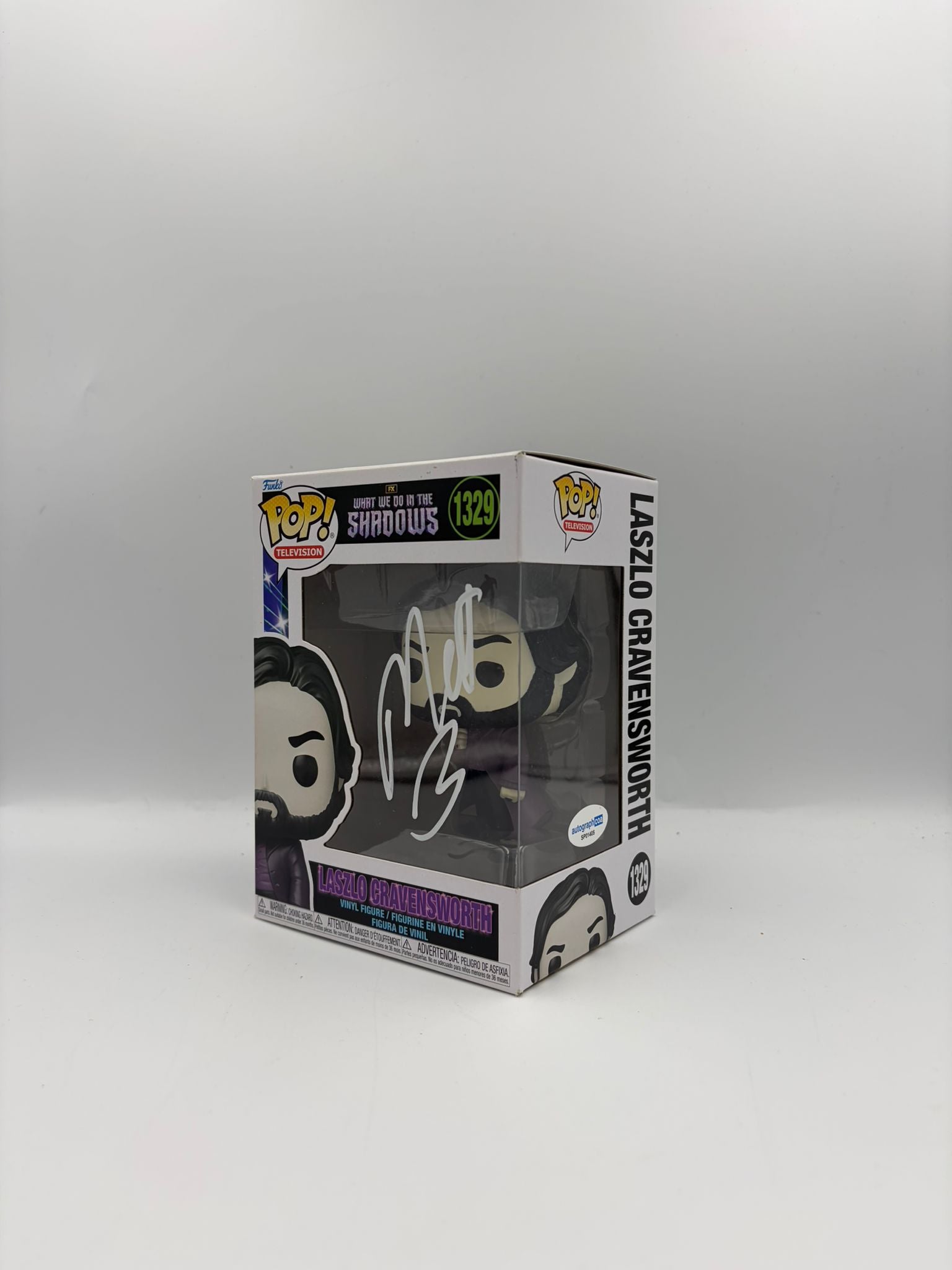 Laszlo Cravensworth - #1329 - What We Do In The Shadows - Signed By Matt Berry - Autographcoa Certified Funko Pop!
