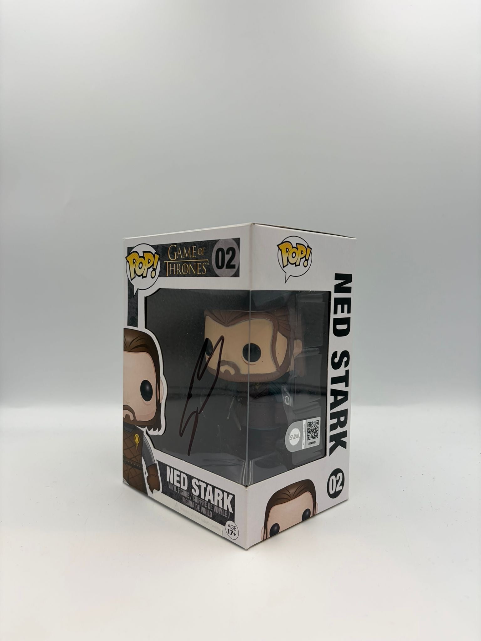 Ned Stark - #02 - Funko Pop! - Game of Thrones - Signed By Sean Bean - Certified Pop