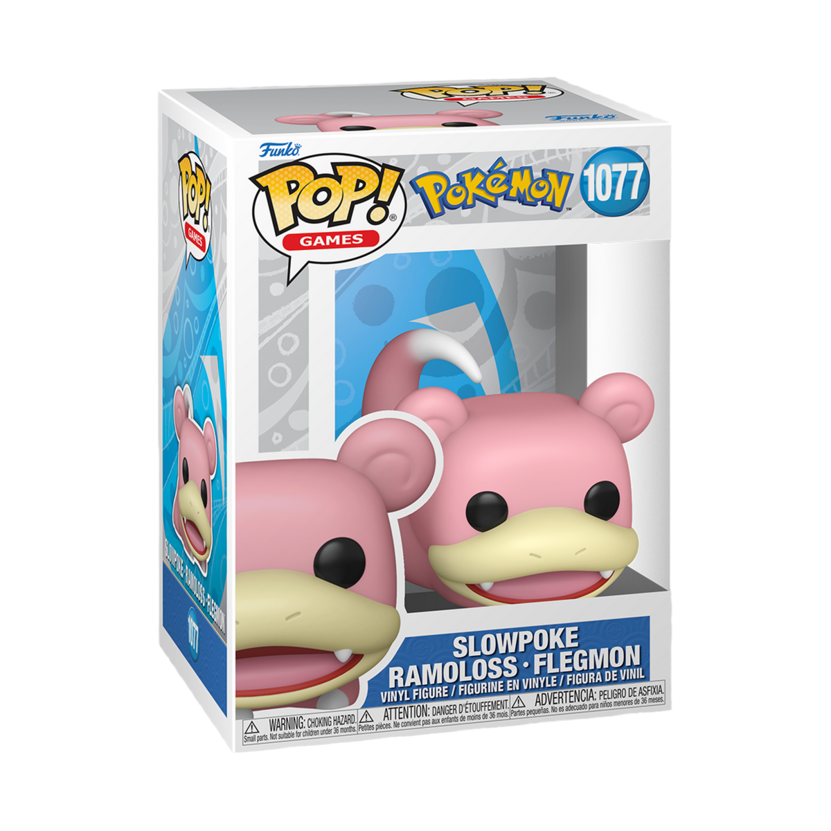 Slowpoke - #1077 - Funko Pop! - Games - Pokémon