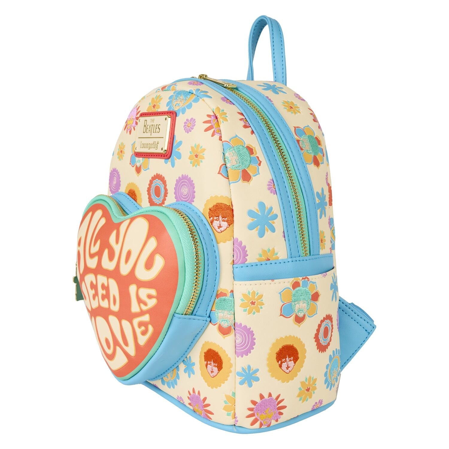 The Beatles All You need is Love Mini Backpack - Loungefly