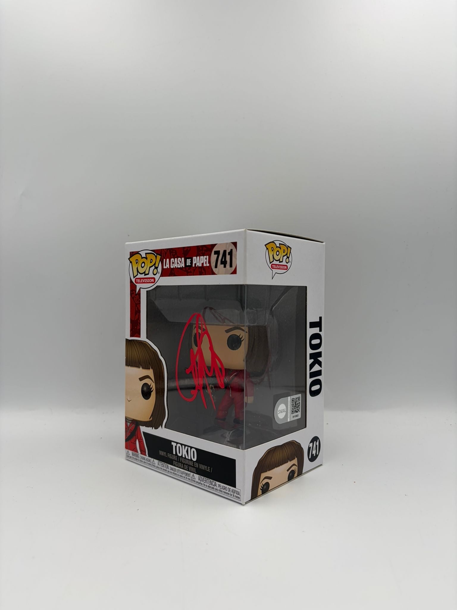 Tokio - #741 - La Casa De Papel - Signed By Ursula Corbero - SWAU Certified Funko Pop!