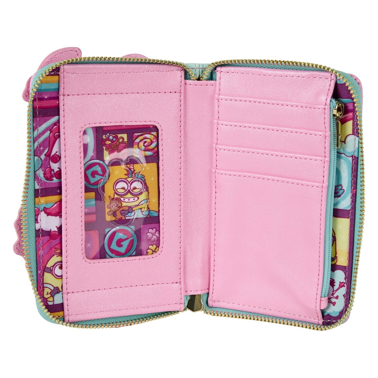 Universal Minions Fluffy Unicorn Wallet - Loungefly