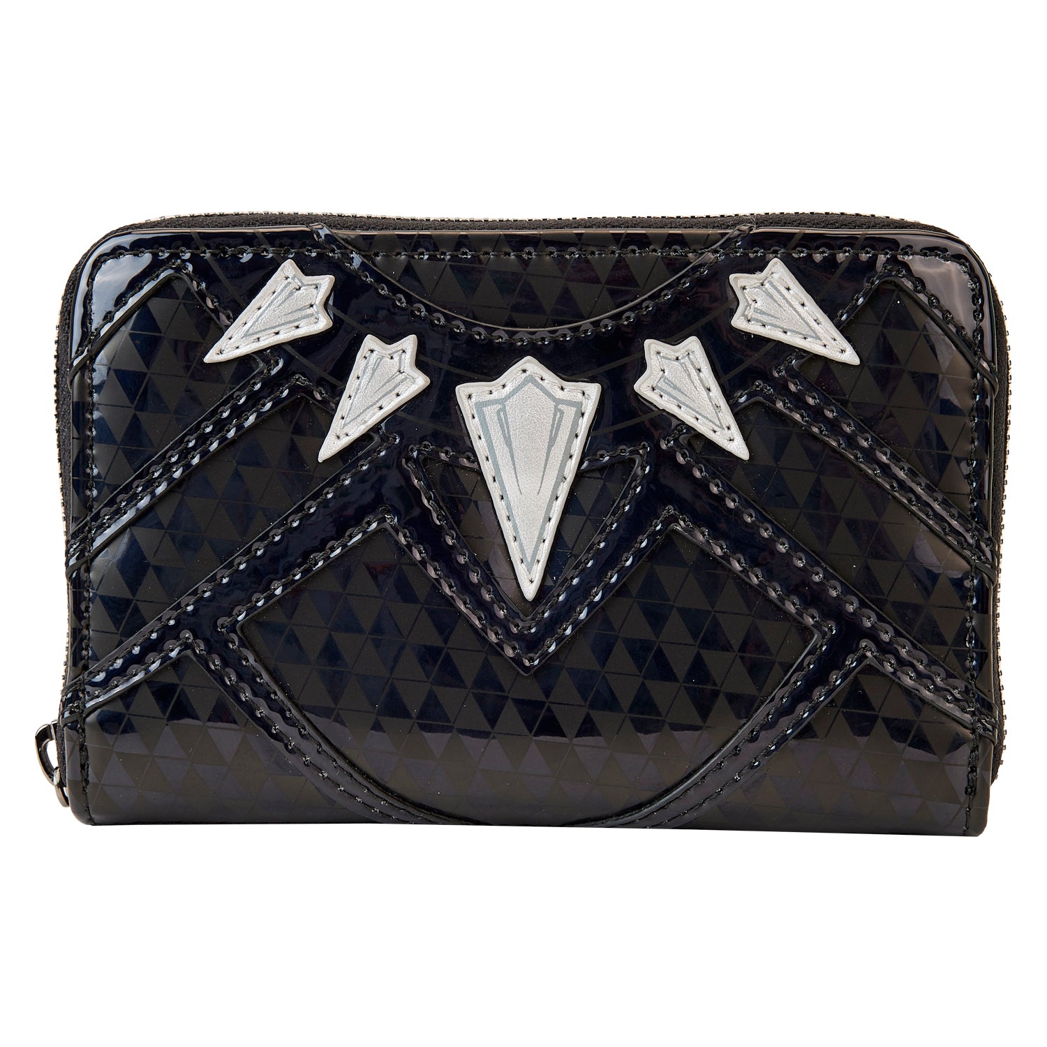 Metallic Black Panther Cosplay Zip Around Wallet - Marvel - Loungefly