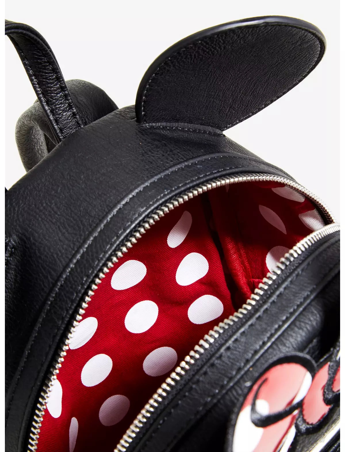 Disney Minnie Mouse Bow Mini Faux Leather Mini Backpack - Loungefly