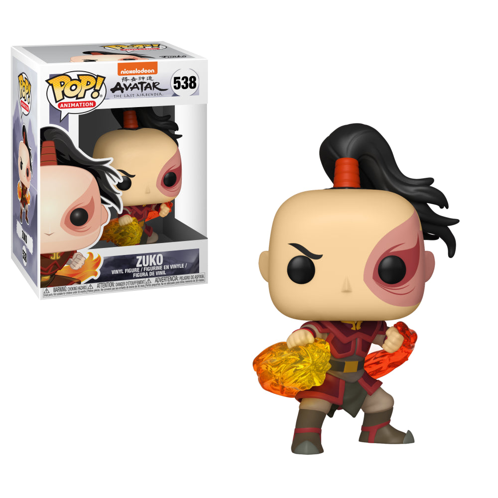 Funko Avatar: The Last Airbender Zuko - #538- Funko POP!