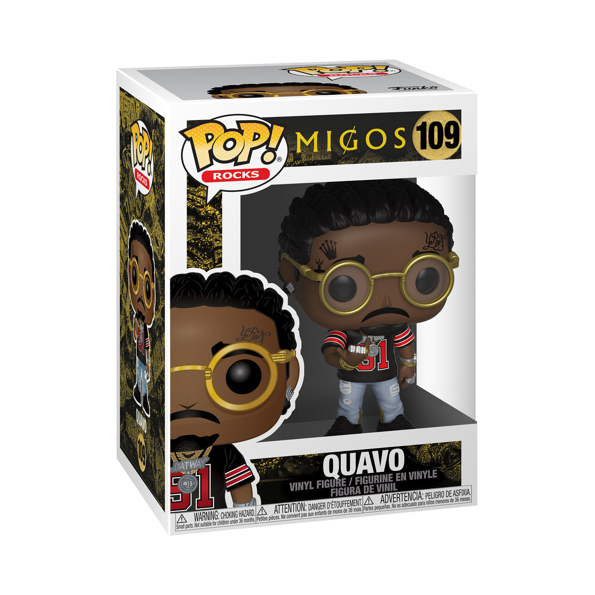 MIGOS - #109 - Funko POP! Rocks: Quavo