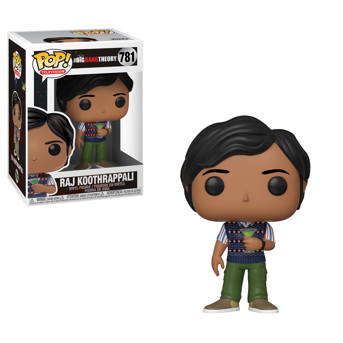 Funko TV Big Bang Theory: Raj (S2) - #781 - Funko POP! 3.75"