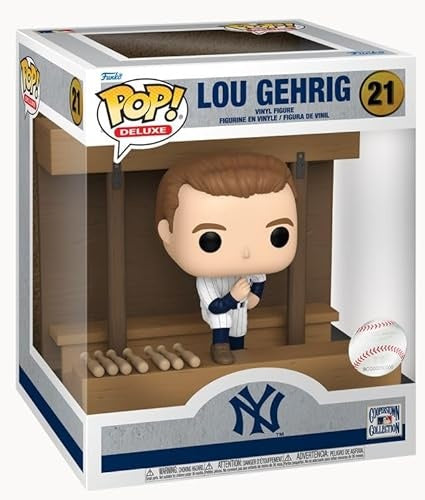 Lou Gehrig In Dugout Deluxe - #21- Funko Pop!