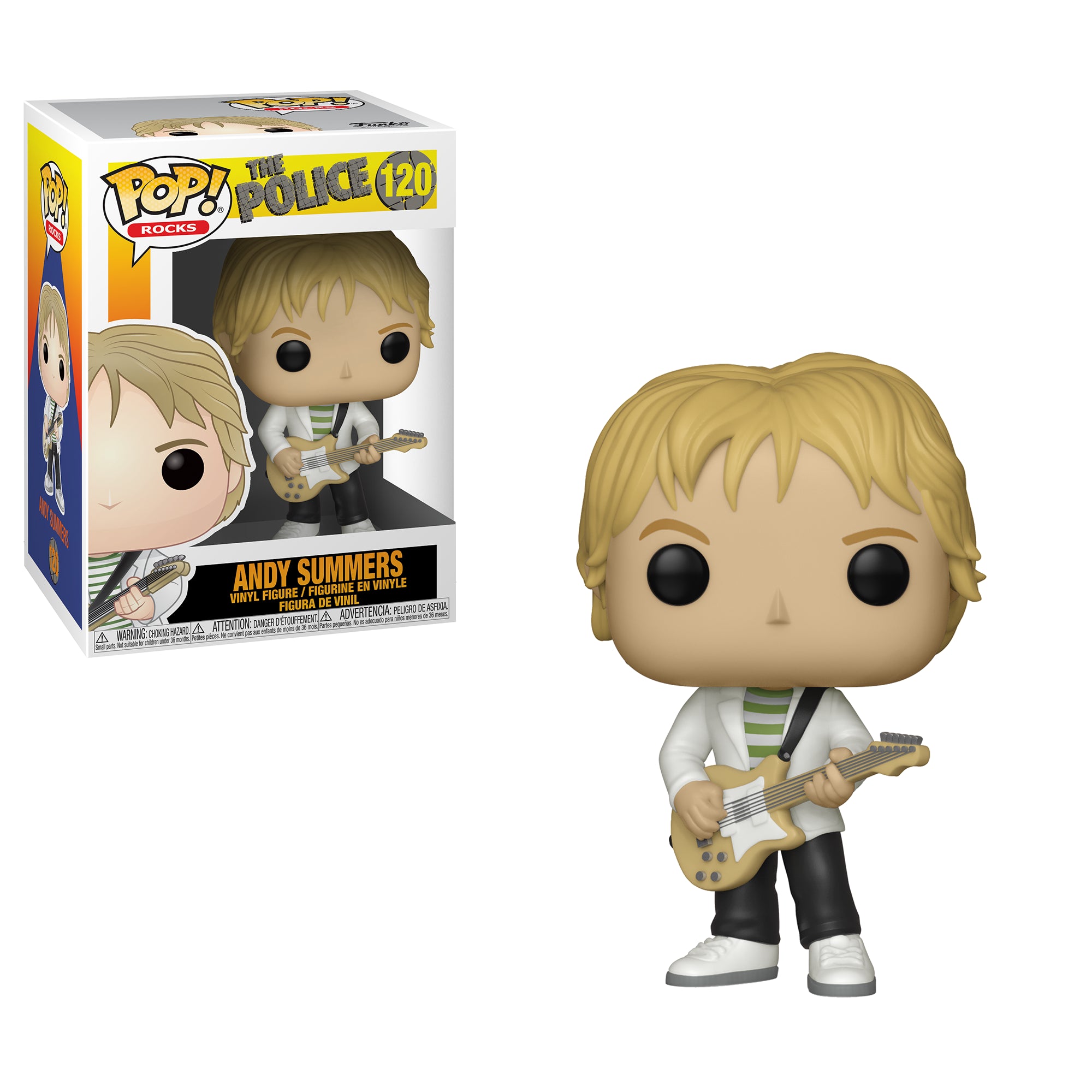 Andy Summers - #120 - Funko Rocks - The Police - Funko POP!