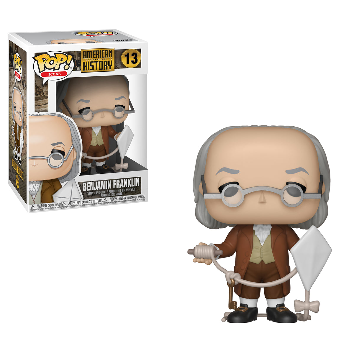 Funko Icons: History - Benjamin Franklin - #13 - Funko POP!