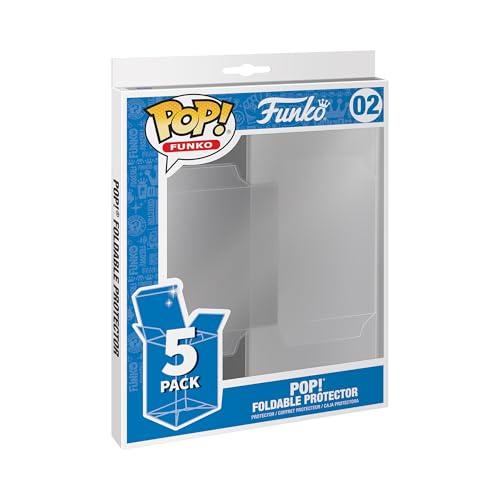 Funko POP! Protector: 5PK Foldable POP Protector (Non-UV) - Premium Protector Display Cases
