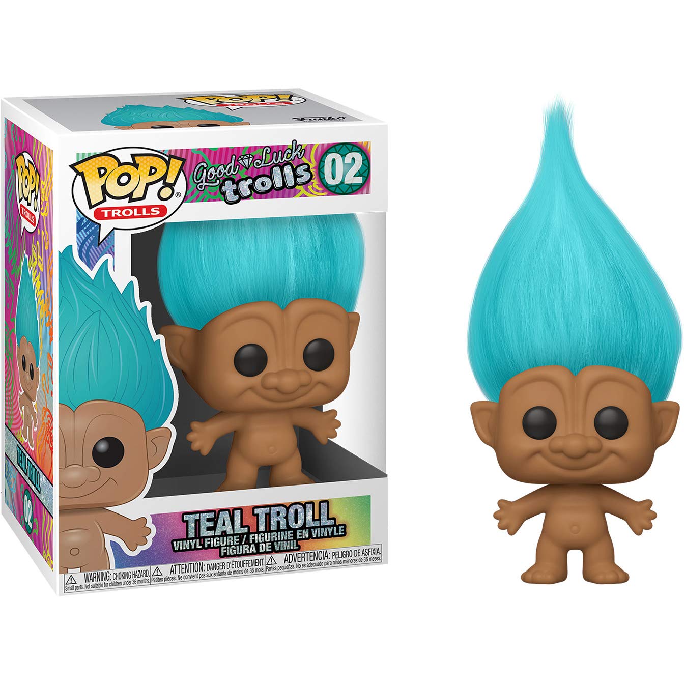 Trolls - Teal Troll - #02 - Funko POP!