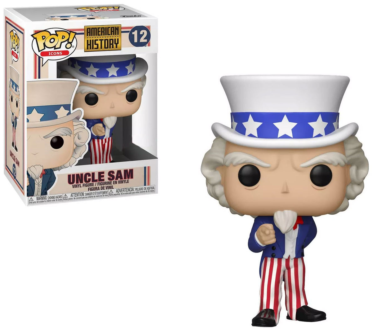 Pop! Vinyl Uncle Sam - American History - #12 - Funko POP! Target Exclusive