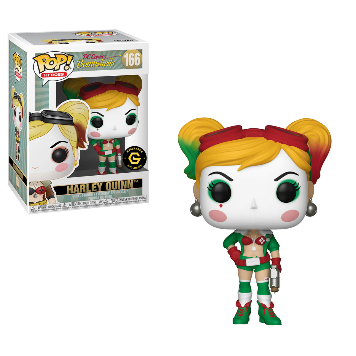 DC Bombshells Harley Exclusive - #166 - Funko POP!