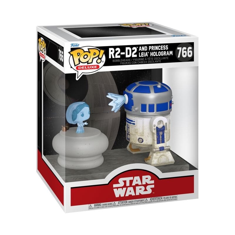 R2-D2 with Leia - #766 - Star Wars - Funko pop