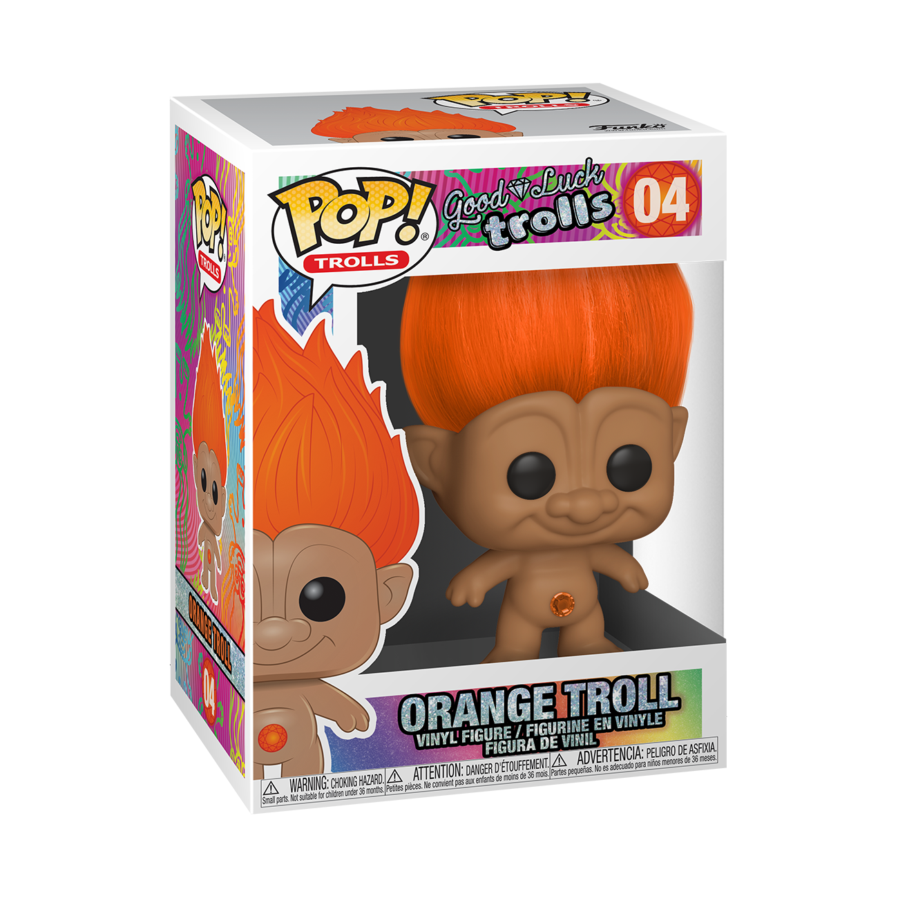 Trolls - Orange Troll - #04 - Funko POP!