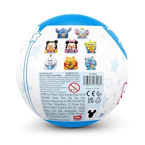 5 Surprise Disney 5" Plush Assortment - #Snackles