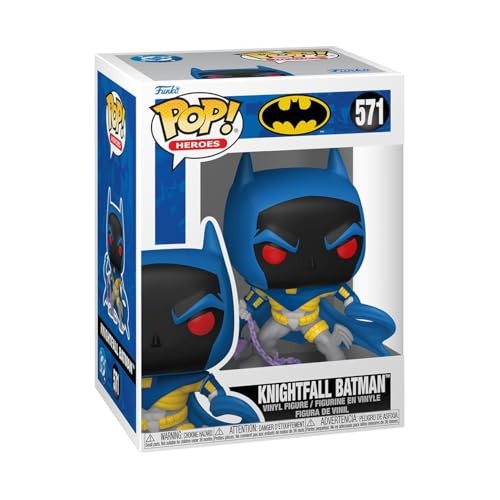 Funko Pop Knightfall Batman Figure # 571– DC Comics Heroes Thru the Years Vinyl Collectible Toy Official DC Merchandise