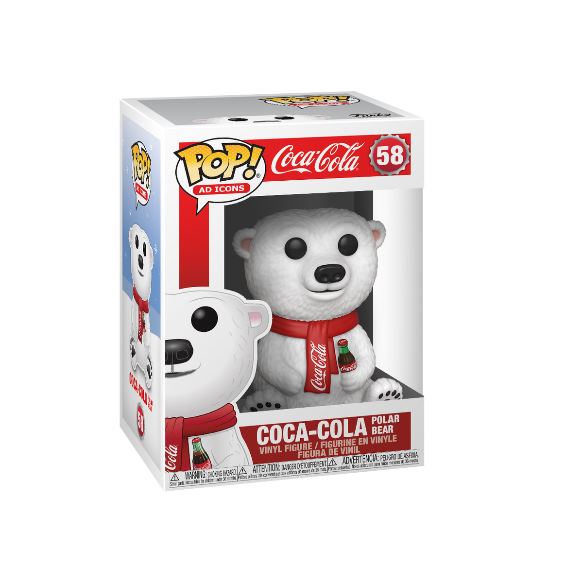 Funko POP Coca-Cola Polar Bear #58 Ad Icons