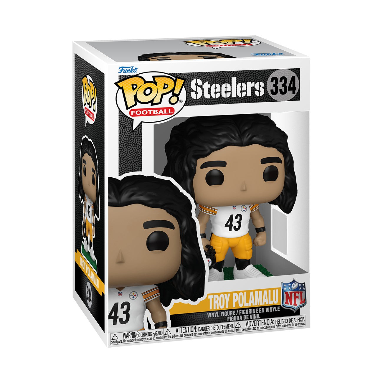 NFL: Legends - Troy Polamalu (Steelers) - #334 - Funko POP!
