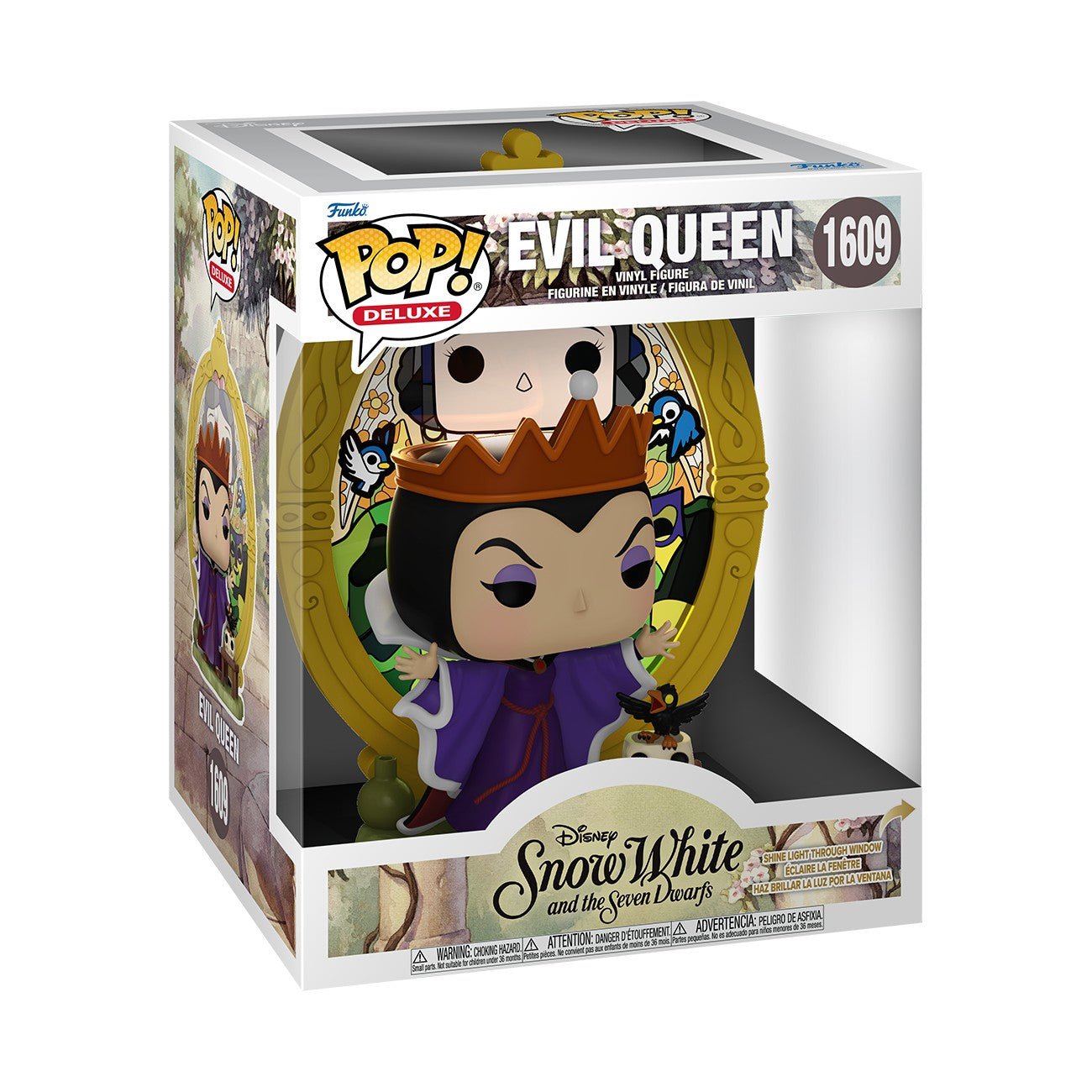 Deluxe Villains: Evil Queen(Glass) - #1609 - Funko Pop!