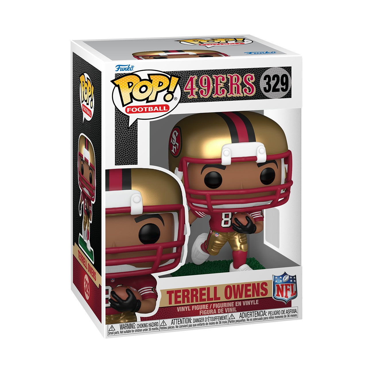 NFL: Legends - Terrell Owens (49ers) - #329- Funko POP!