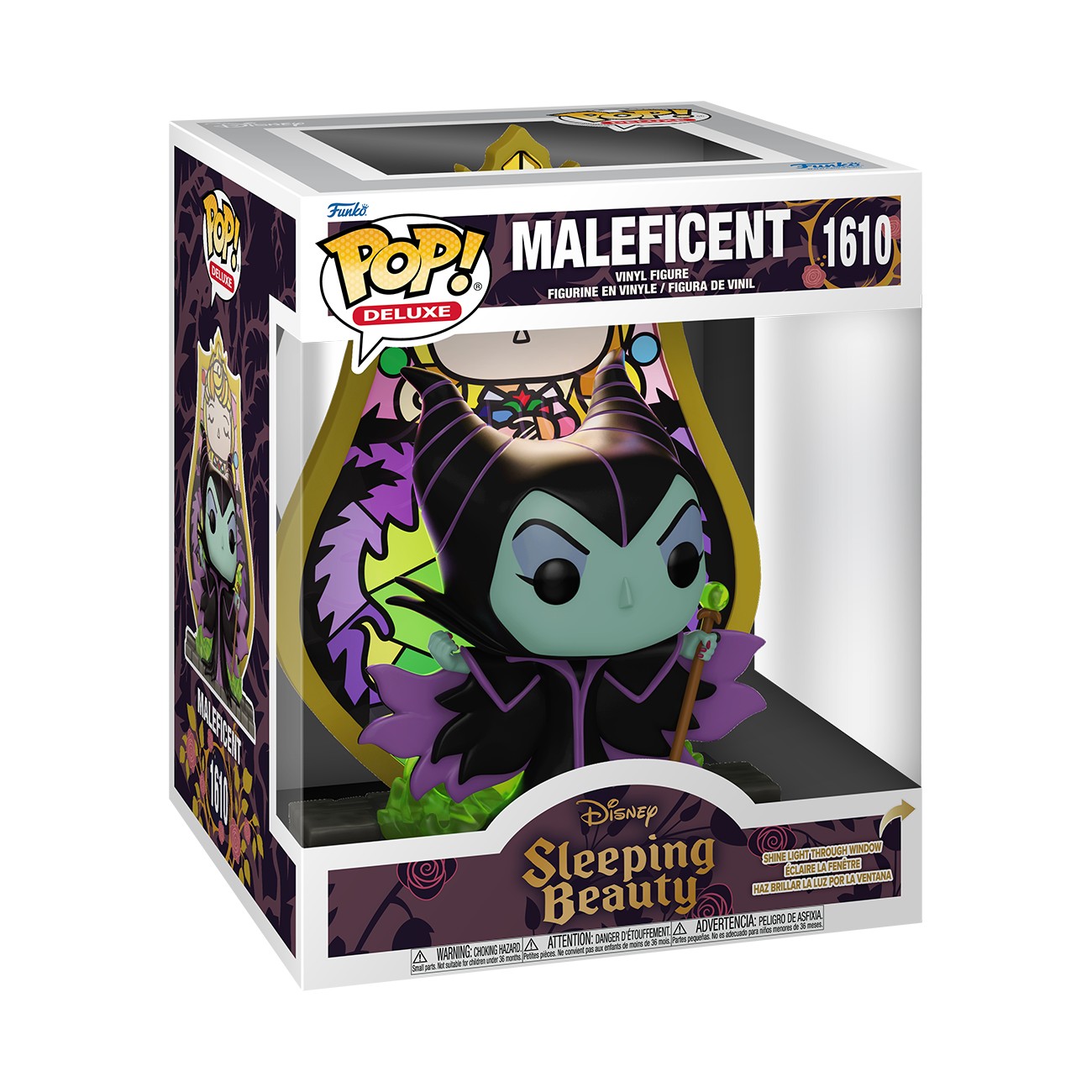 Deluxe Villains: Maleficent(Glass) - #1610 - Funko Pop!