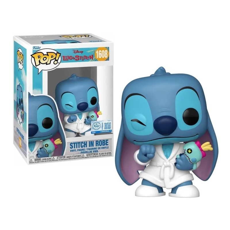 Stitch In Robe - #1608 - Funko Pop! Disney