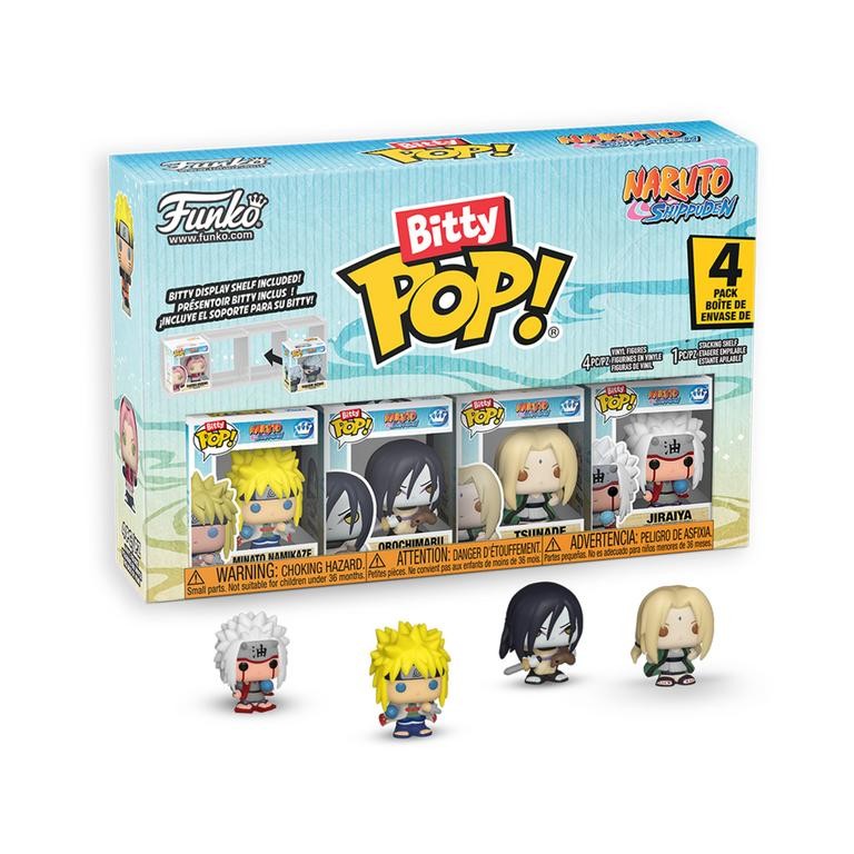 Bitty 4-Pack: Naruto Shippuden - Team 2 - Bitty Pop
