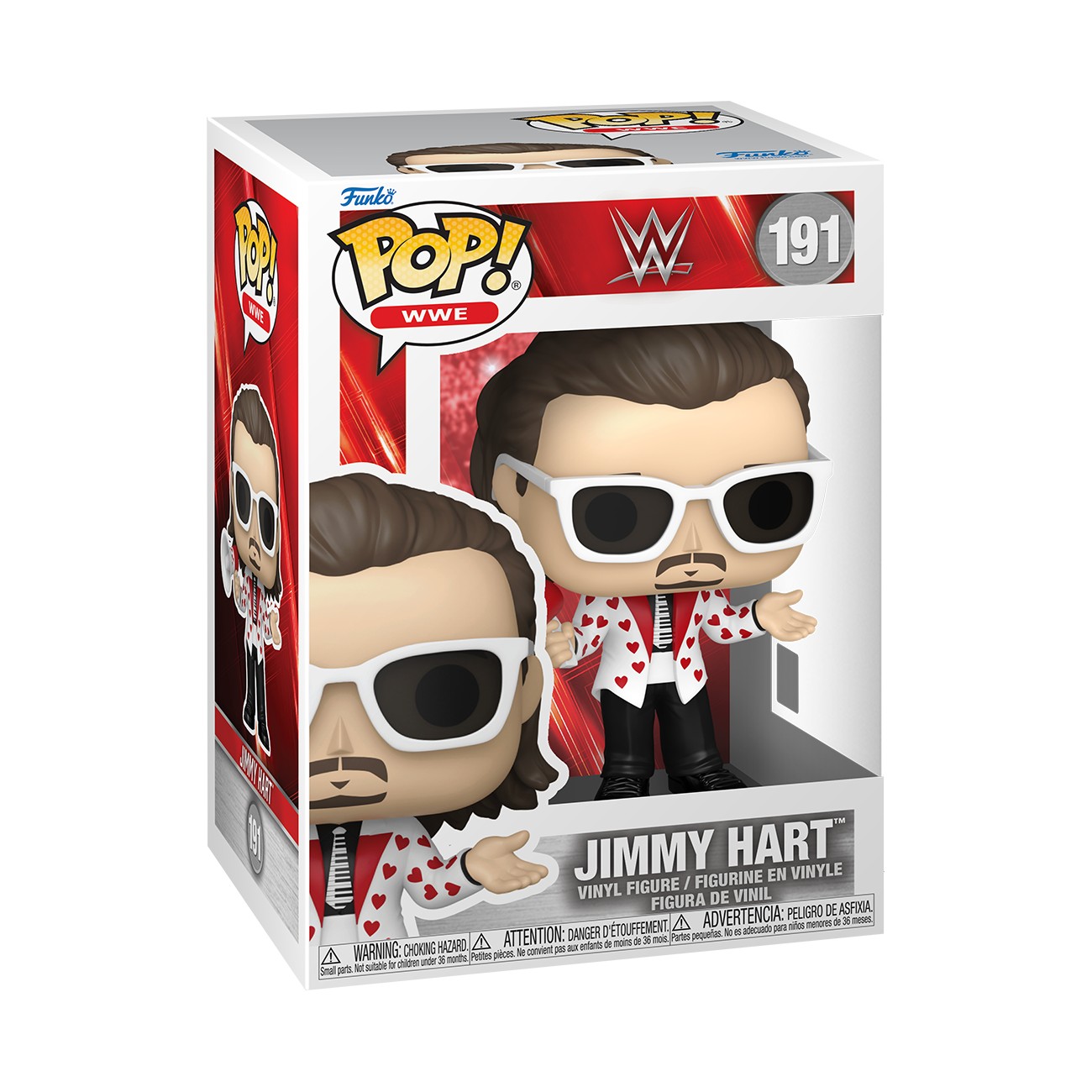 WWE Jimmy Hart - #191 - Funko POP!
