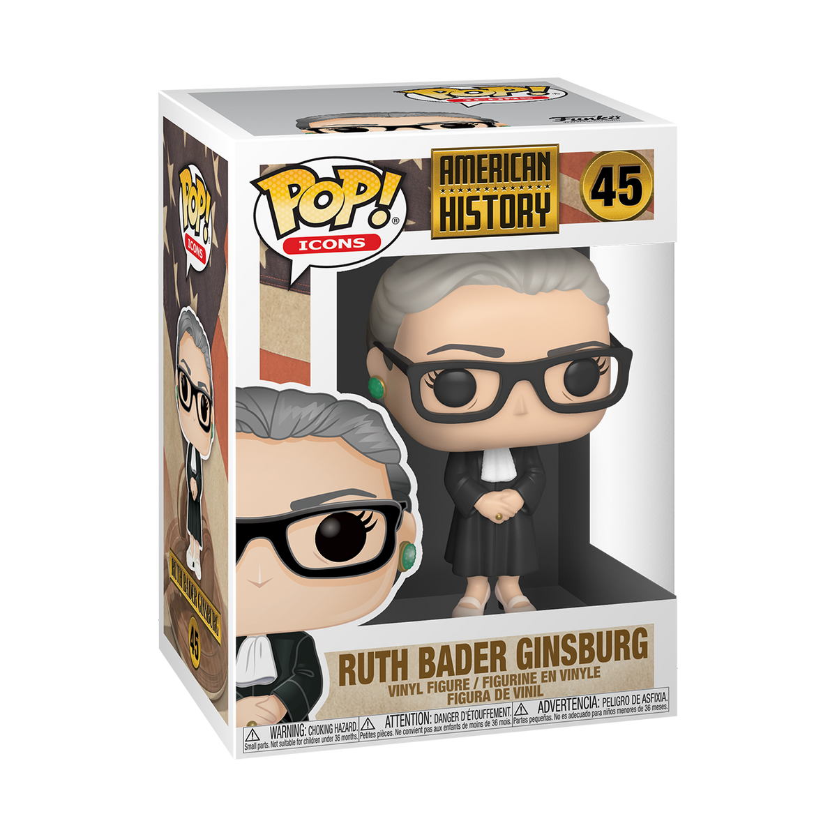 Icons: Ruth Bader Ginsburg - #45 - Funko POP!