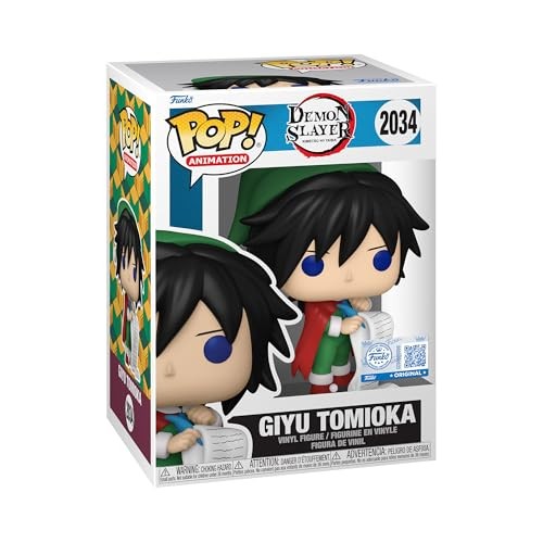 Funko Giyu Tomioka - # - Funko POP! - Amazon Exclusive - Pack Of 1 - Gift Idea - Official Merchandise - Toys For Kids & A