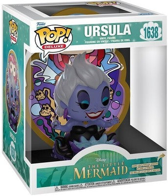 Deluxe Disney Villains - Little Mermaid: Ursula, Stained Glass - #1683- Funko Pop!