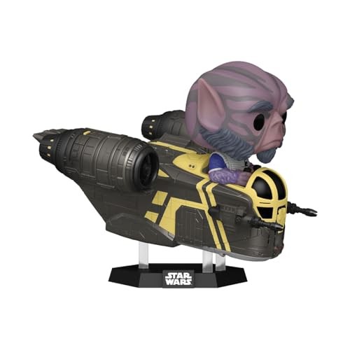 Funko Rides Deluxe:- Zeb Orrelios In The Razor Crest - #838 - Funko POP! -