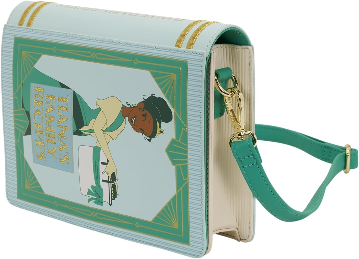 Disney Princess And The Frog Tiana Recipe Book Crossbody Bag - Loungefly
