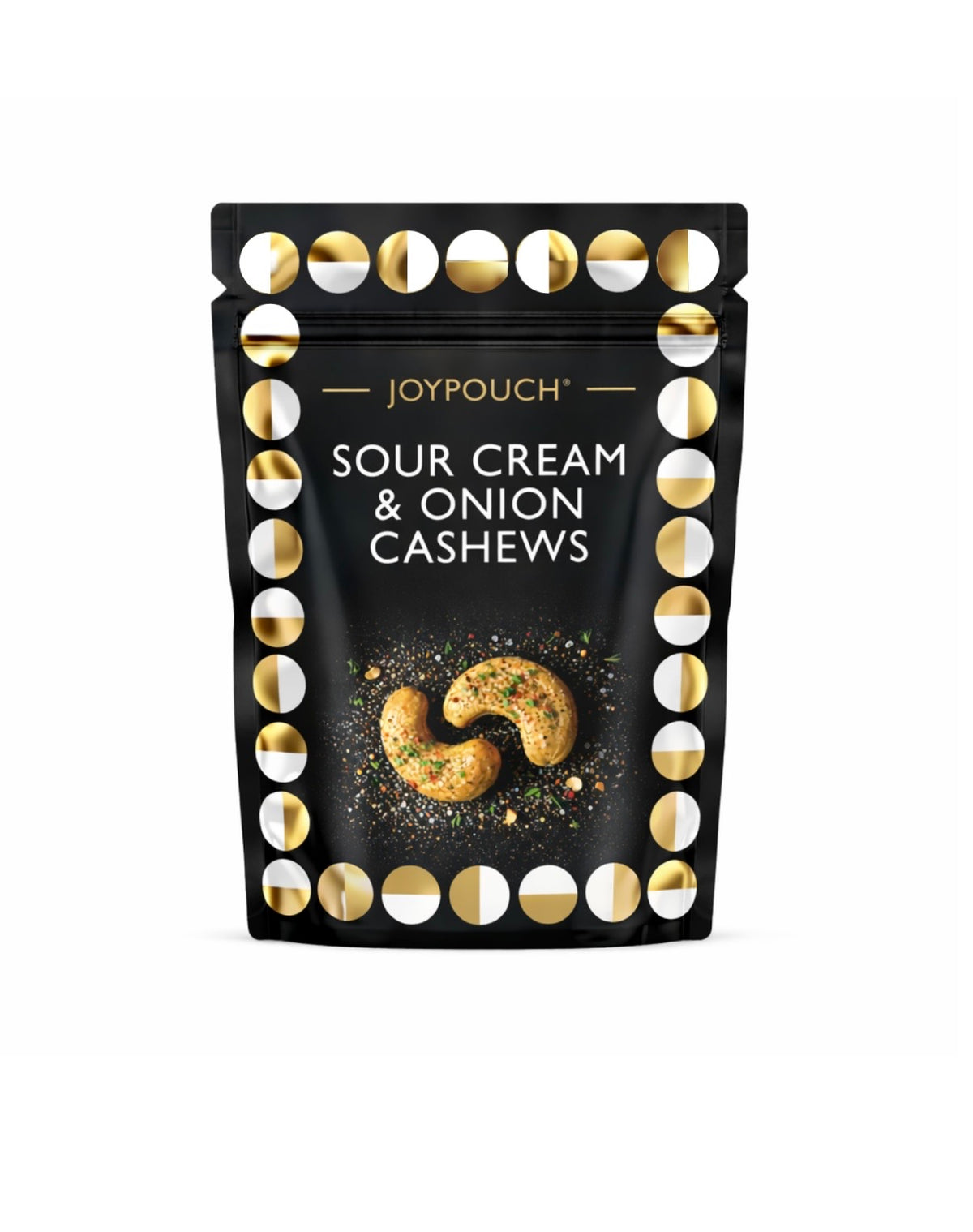 Joypouch Sour Cream & Onion Cashews 100g