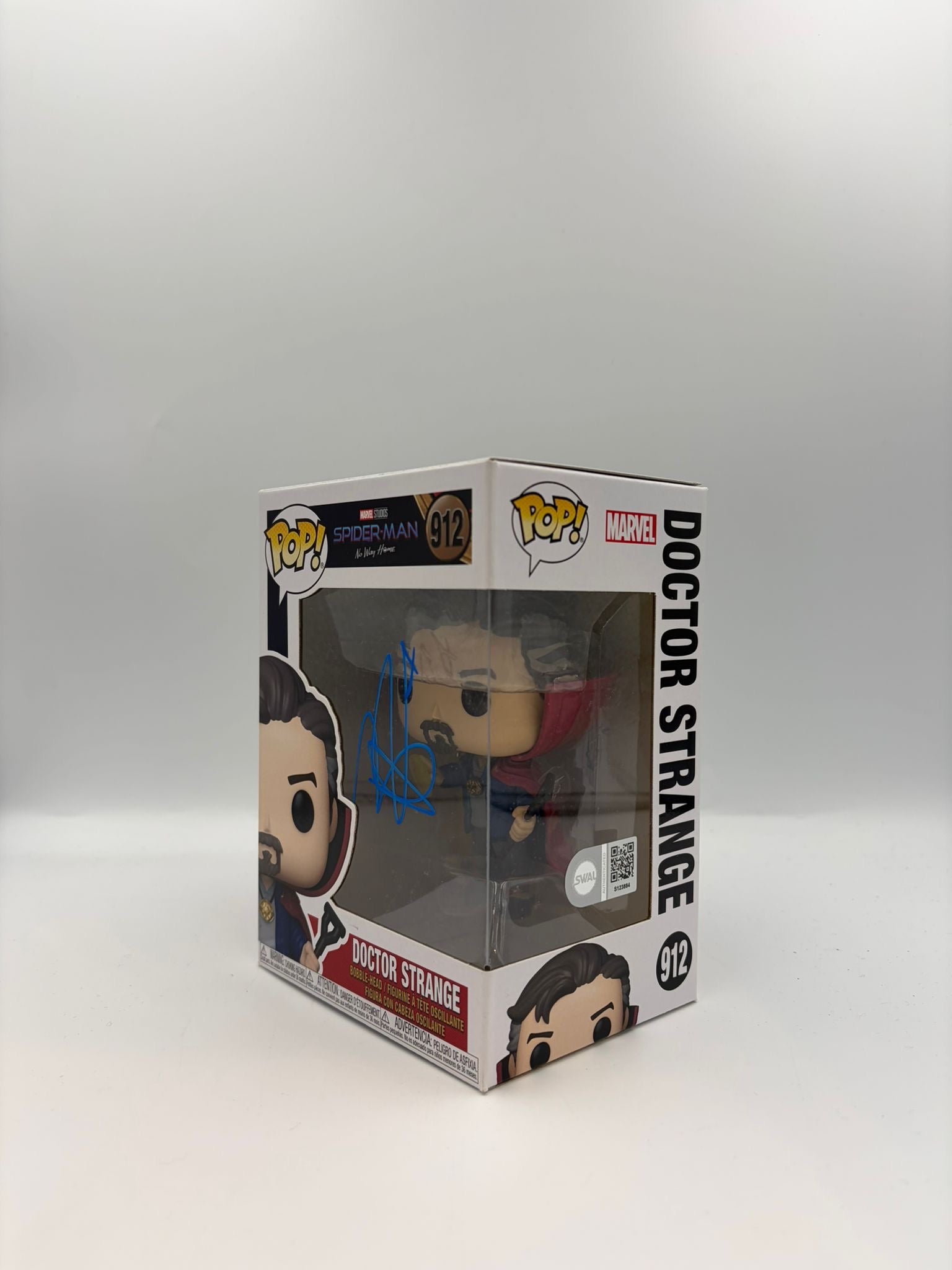 Doctor Strange - #912 - Funko Pop! - Spider-Man No way home - Marvel - Signed By Benedict Cumberbatch - Certified Pop