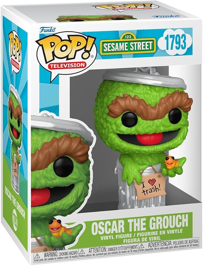 Oscar The Grouch - Sesame Street Series - #1793 - Funko Pop! - TV - Sesame Street