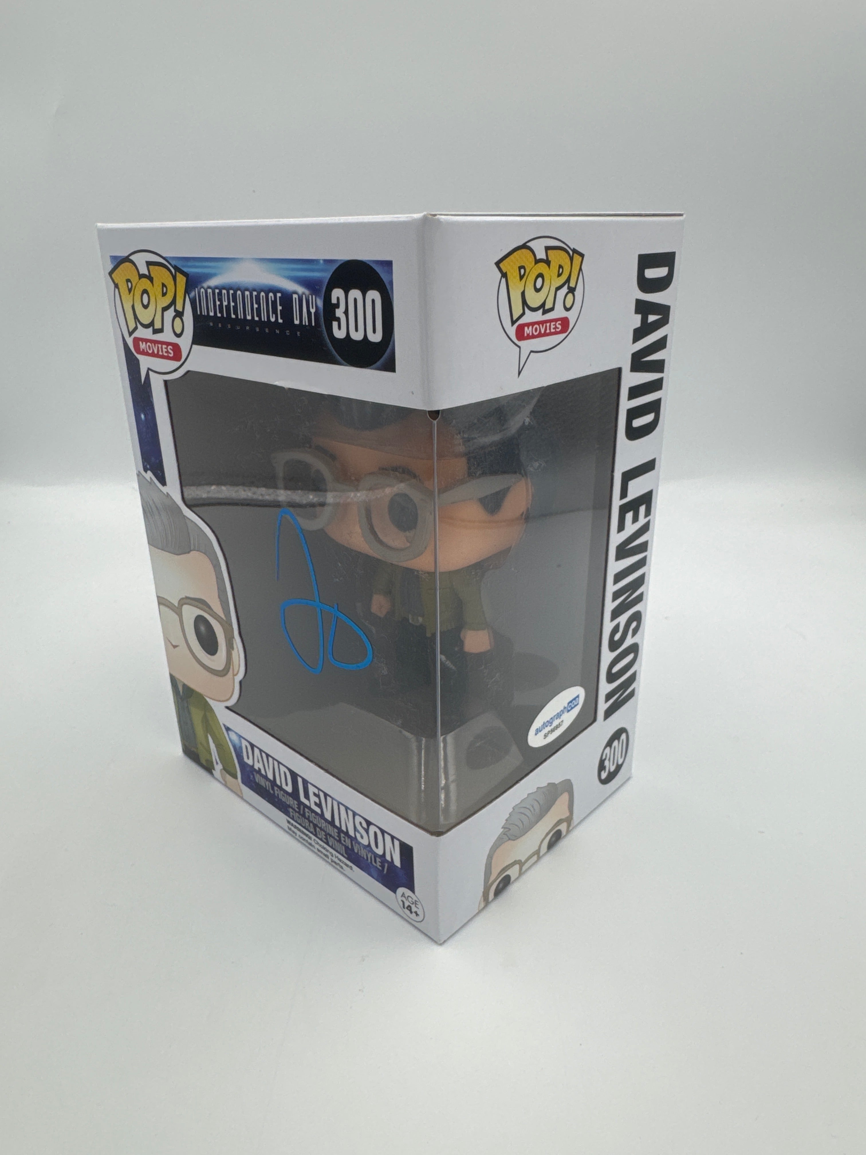 David Levinson - #300 - Funko Pop! - Movies - Independence Day- Signed By Jeff Goldblum - Autographcoa Certified