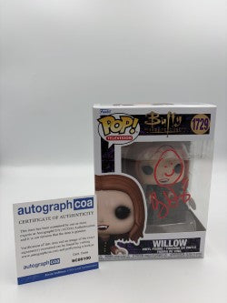Willow - #1729 - Funko Pop! - TV - Buffy the Vampire Slayer - Signed By Alyson Hannigan - Certified Autographcoa