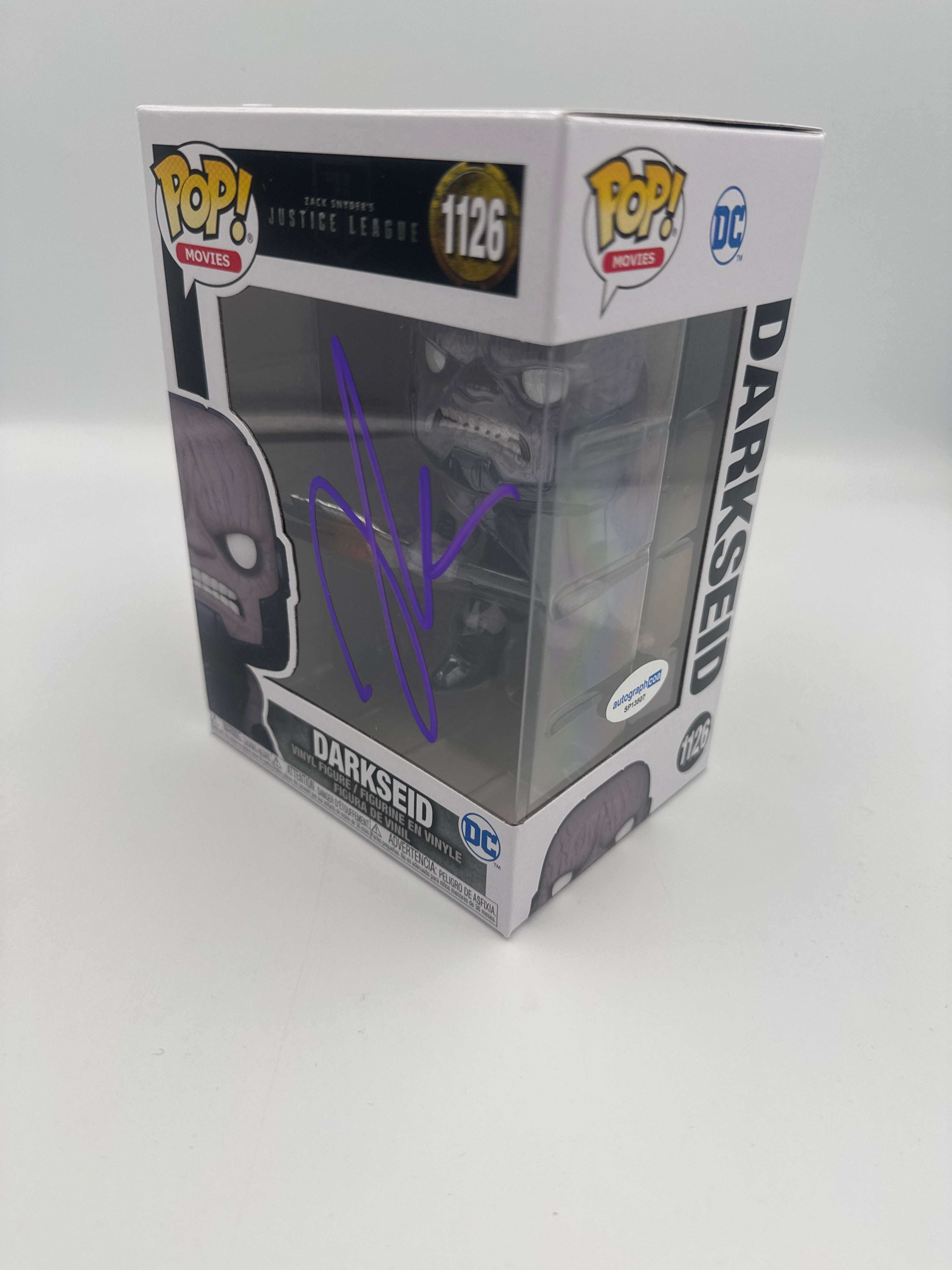 Darkseid - #1126 - Funko Pop! - Movies - DC - Zack Snyder's Justice League - Signed By Zack Snyder - Certified By Autographcoa