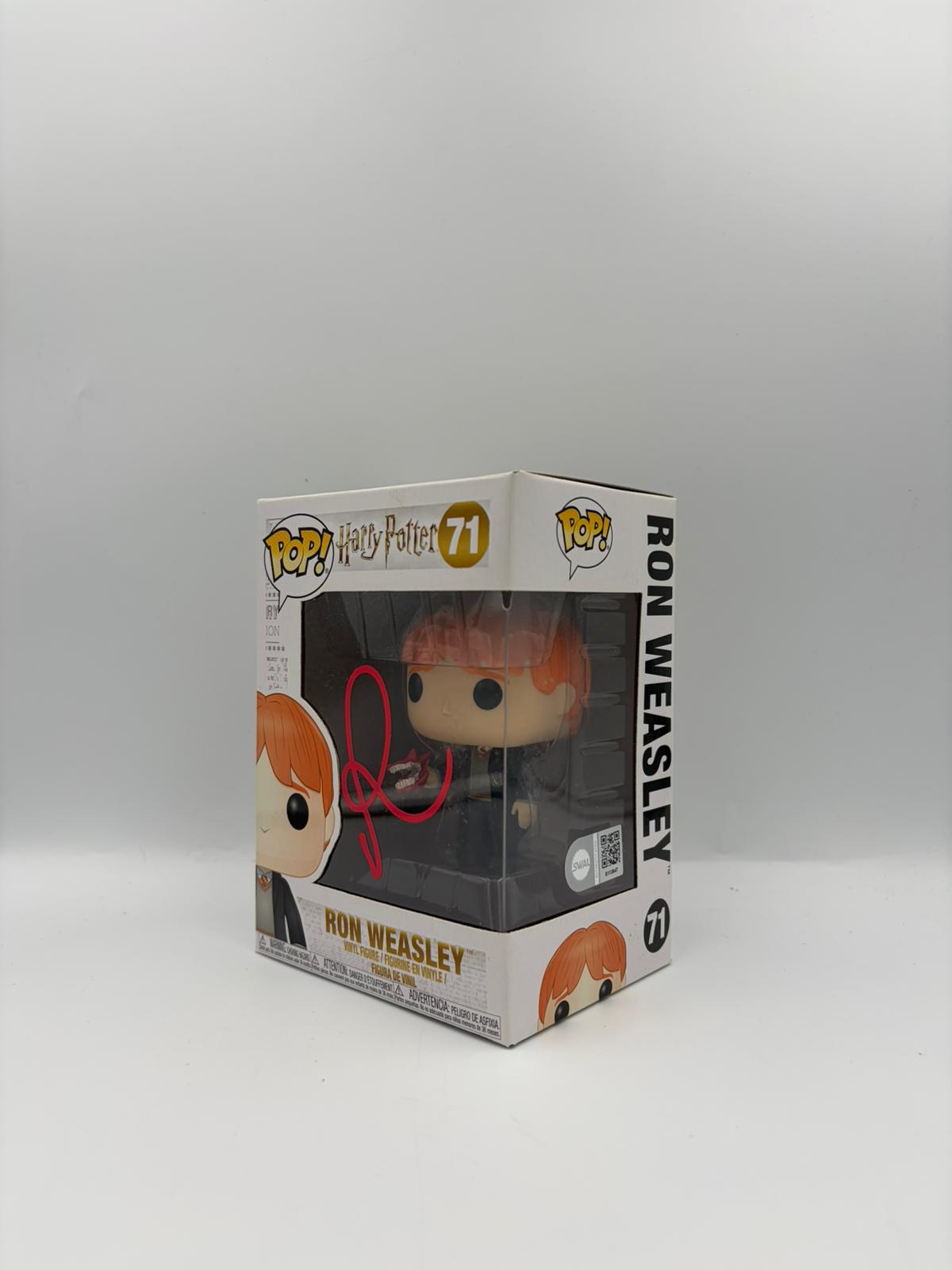 Ron Weasley - #71 - Harry Potter - Signed By Rupert Grint - SWAU Certified Funko Pop!