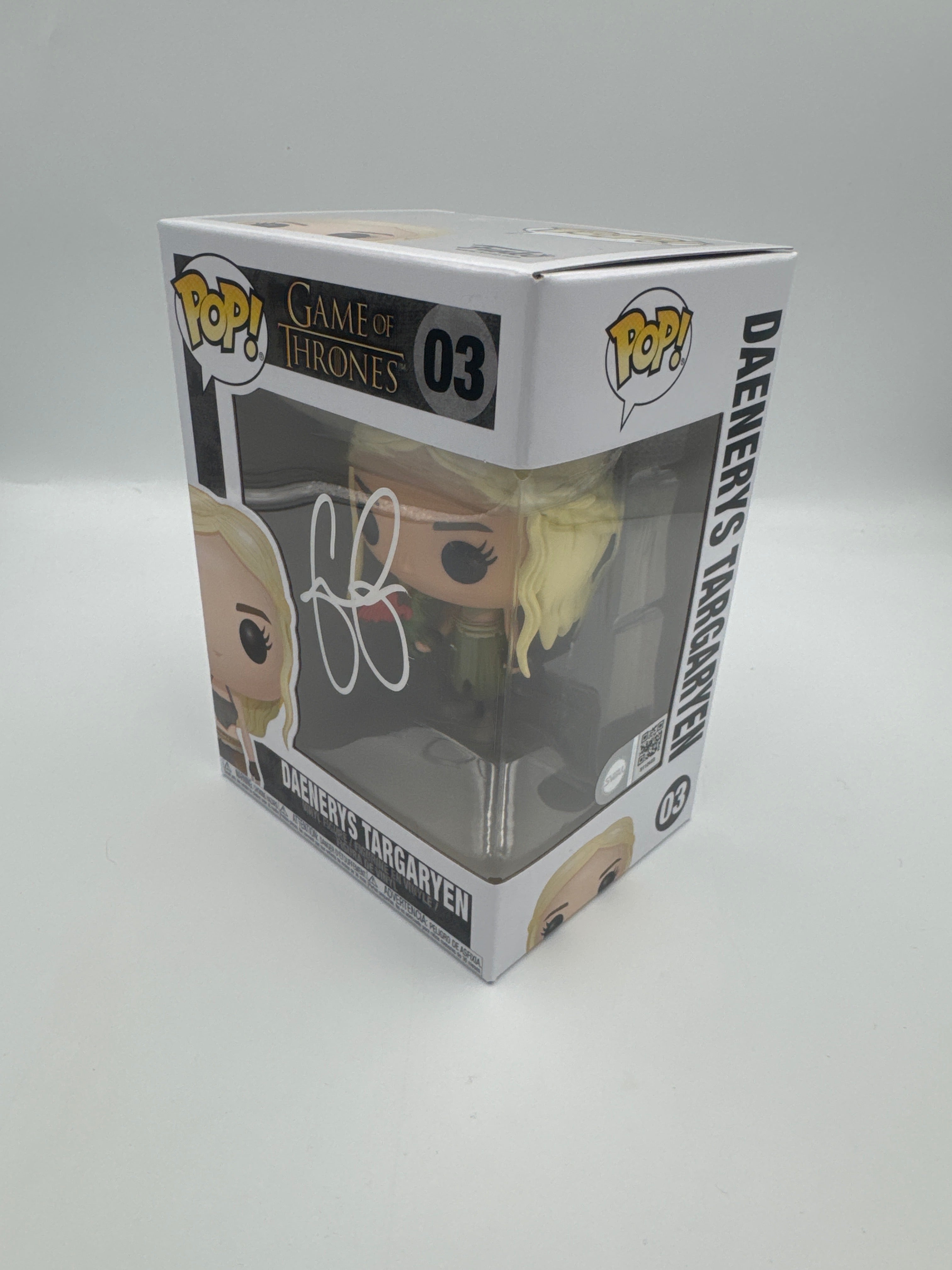 Daenerys Targaryen - #03 - Funko Pop! - Game Of Thrones - Signed By Emilia Clarke - Certified by SWAU
