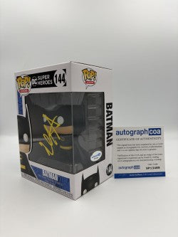 Batman - #144 - Funko Pop! - Heroes - DC Super Heroes - Signed By Will Arnett - Certified By Autographcoa