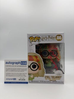 Sybill Trelawney - #86- Funko Pop! - Harry Potter - Signed By Emma Thompson -Certified by Autographcoa