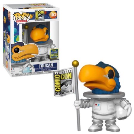 Ad Icons Astronaut Toucan - #103 - Funko POP! 2020 SDCC Exclusive