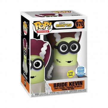 Minions Movies Minions #970 - Funko POP! Bride Kevin Glows In The Dark - Limited Shop Exclusive