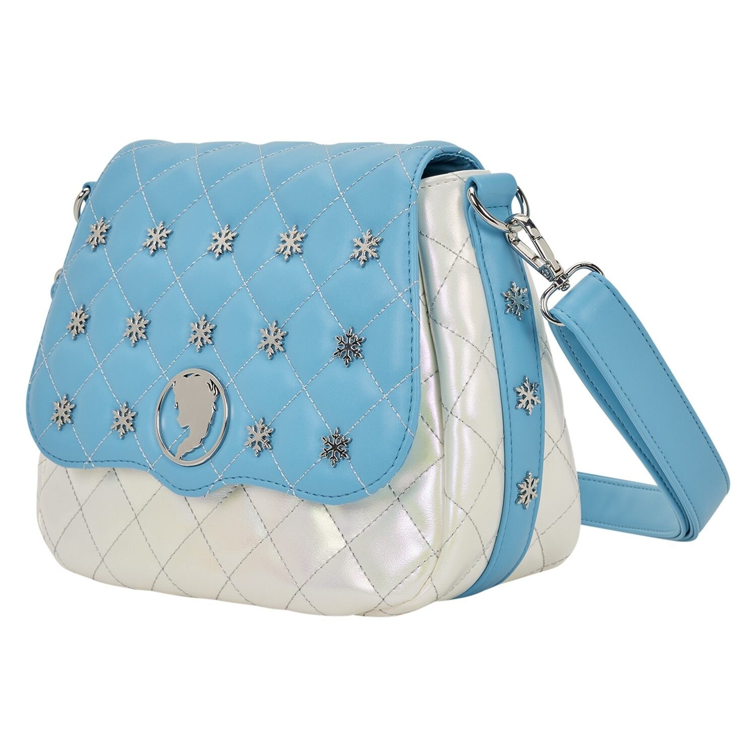 Disney Frozen Elsa Pearlescent Crossbody Bag - Loungefly
