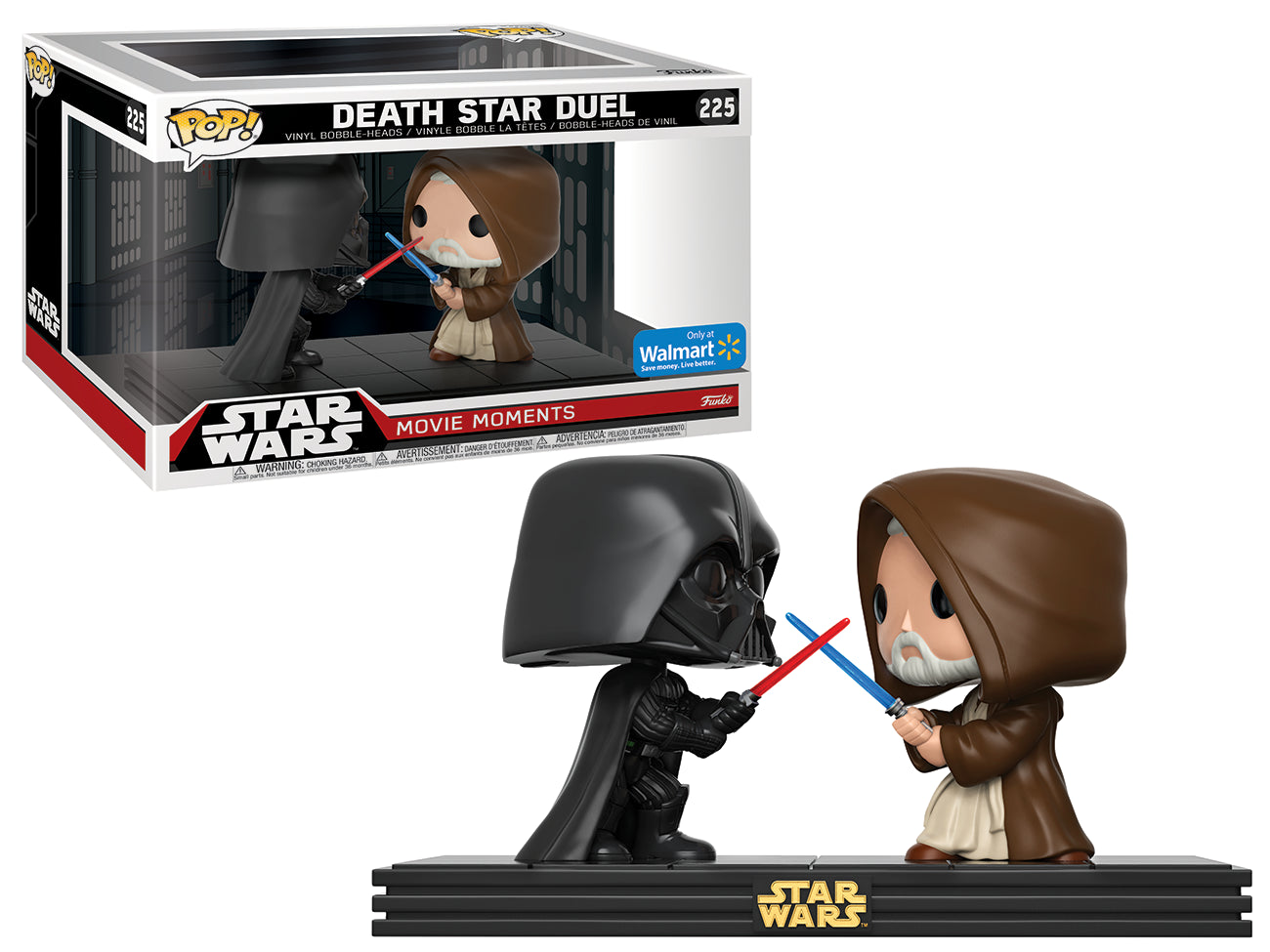 Darth Vader Vs. Obi Wan Kenobi Death Star - #225- Funko Pop! - Walmart Exclusive
