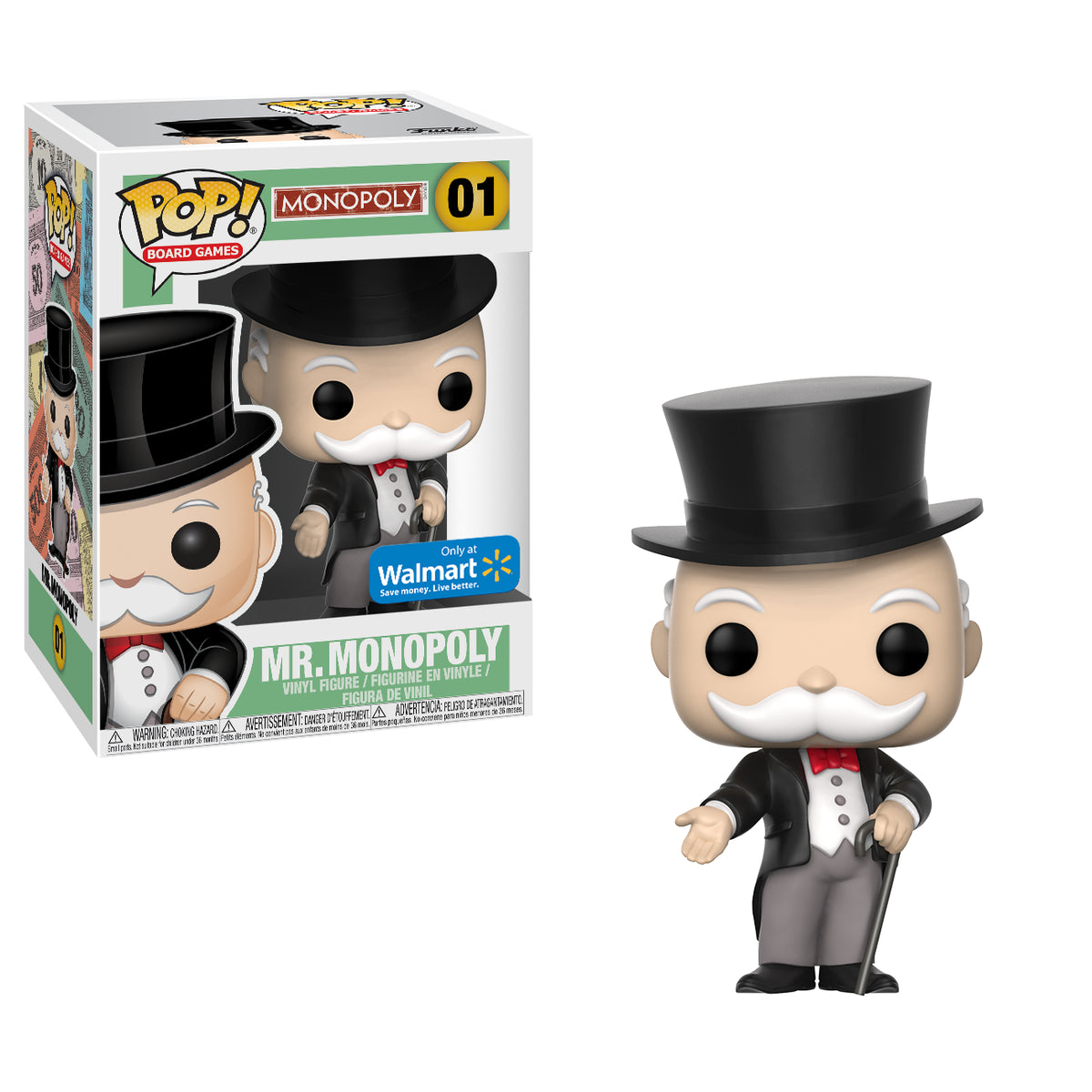 Funko Mr. Monopoly - Board Games - #01 - Funko POP! Walmart Exclusive